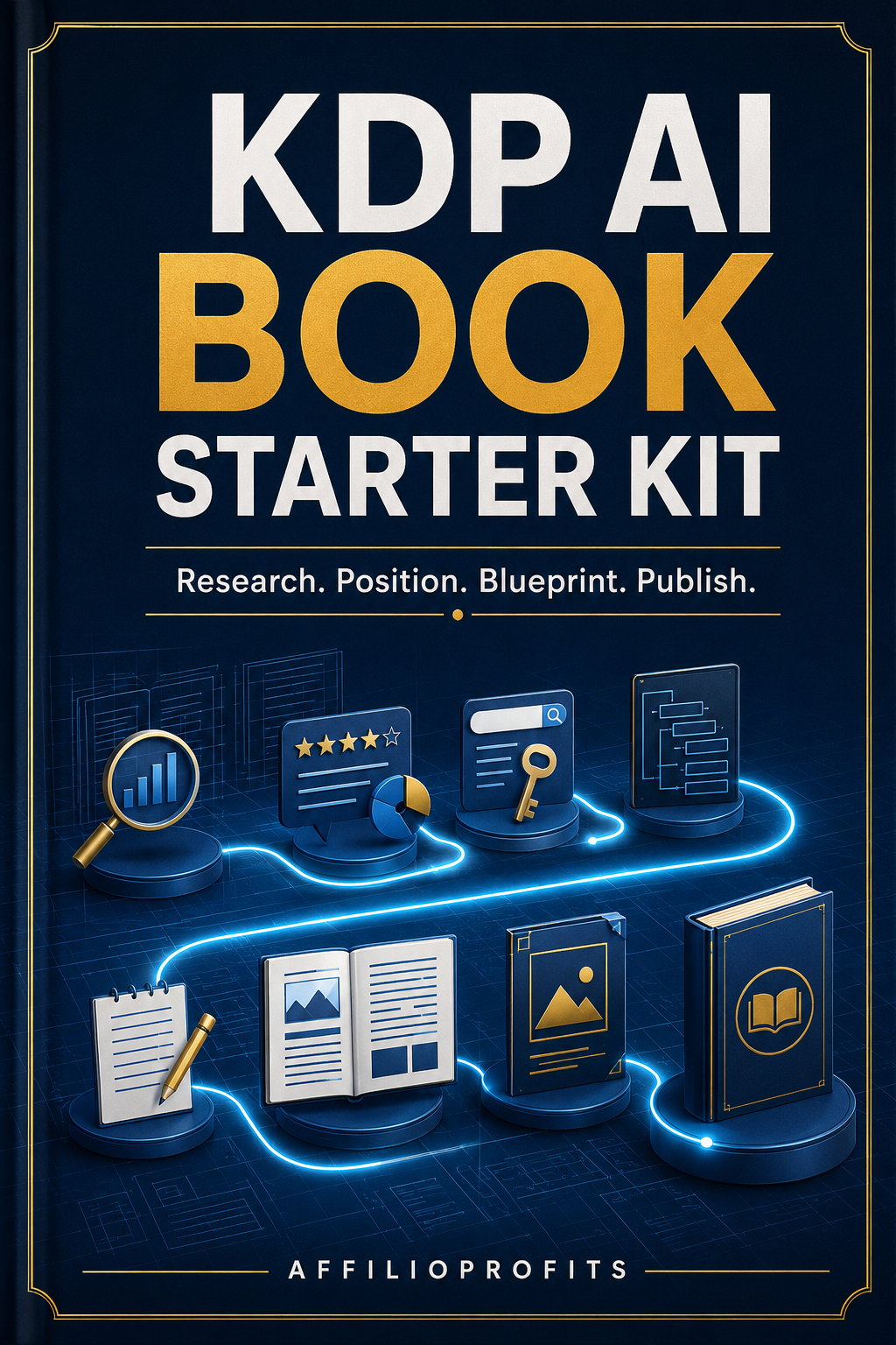 KDP AI Book Starter Kit cover